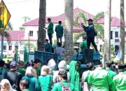 Ribuan Kader Al Washliyah Sampaikan Mosi Tidak Percaya Kepada Bupati Deli Serdang