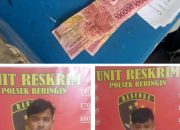 Dua Pelaku Pengedar Uang Palsu Diamankan Polsek Beringin Deli Serdang