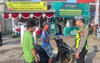 Ops Ketupat Toba 2026, Sat Lantas Polres Tanjung Balai Ajak Pengendara Utamakan Keselamatan