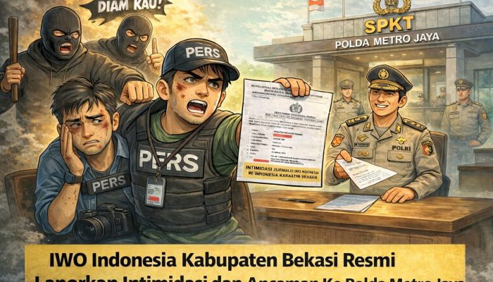 IWO Indonesia Kabupaten Bekasi Resmi Laporkan Intimidasi Dan Ancaman Ke Polda Metro Jaya