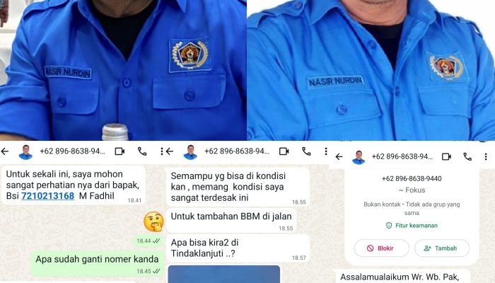 Masyarakat Diminta Waspada Adanya Oknum Mengatasnamakan Ketua PWI Aceh Untuk Meminta UANG