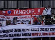 Dugaan Kriminalisasi Hukum, Massa Aksi Minta DPR dan KAPOLRI Serta Periksa PTDH Kompol DK Cs 
